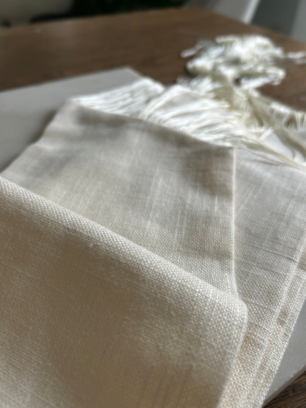 Linen Belt Fringe Flecolet