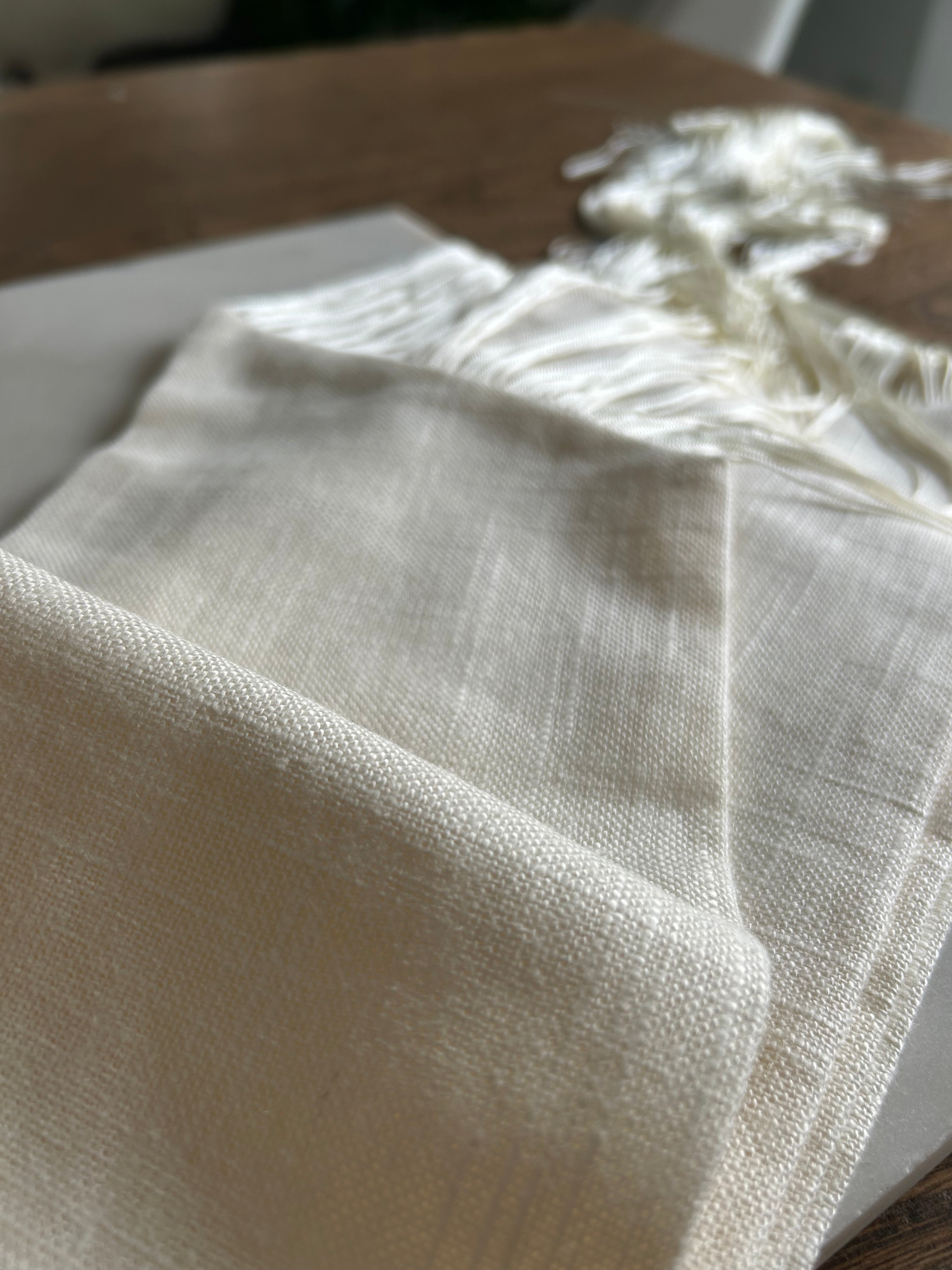 Linen Belt Fringe Flecolet