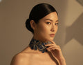 Floral Embroidered Choker