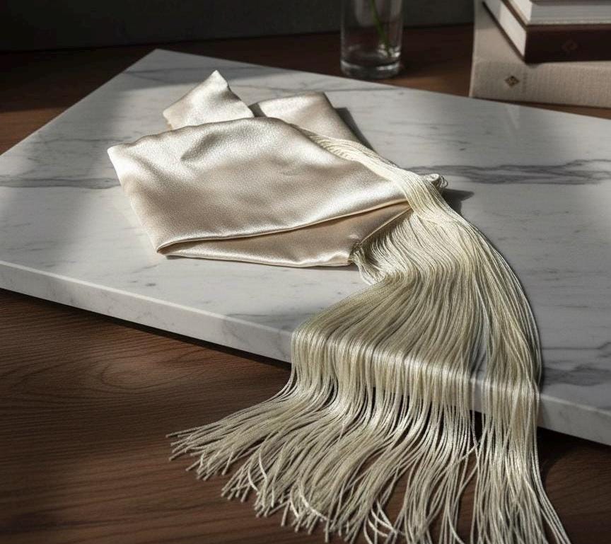 Silk Fringe Flecolet Belt