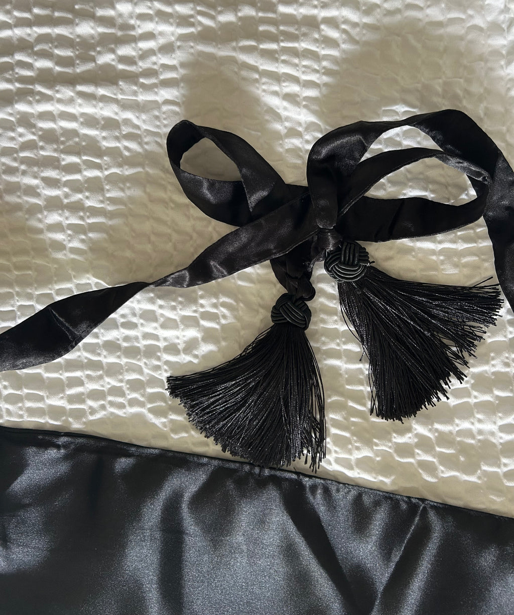 Transforme Belt Fringe Black