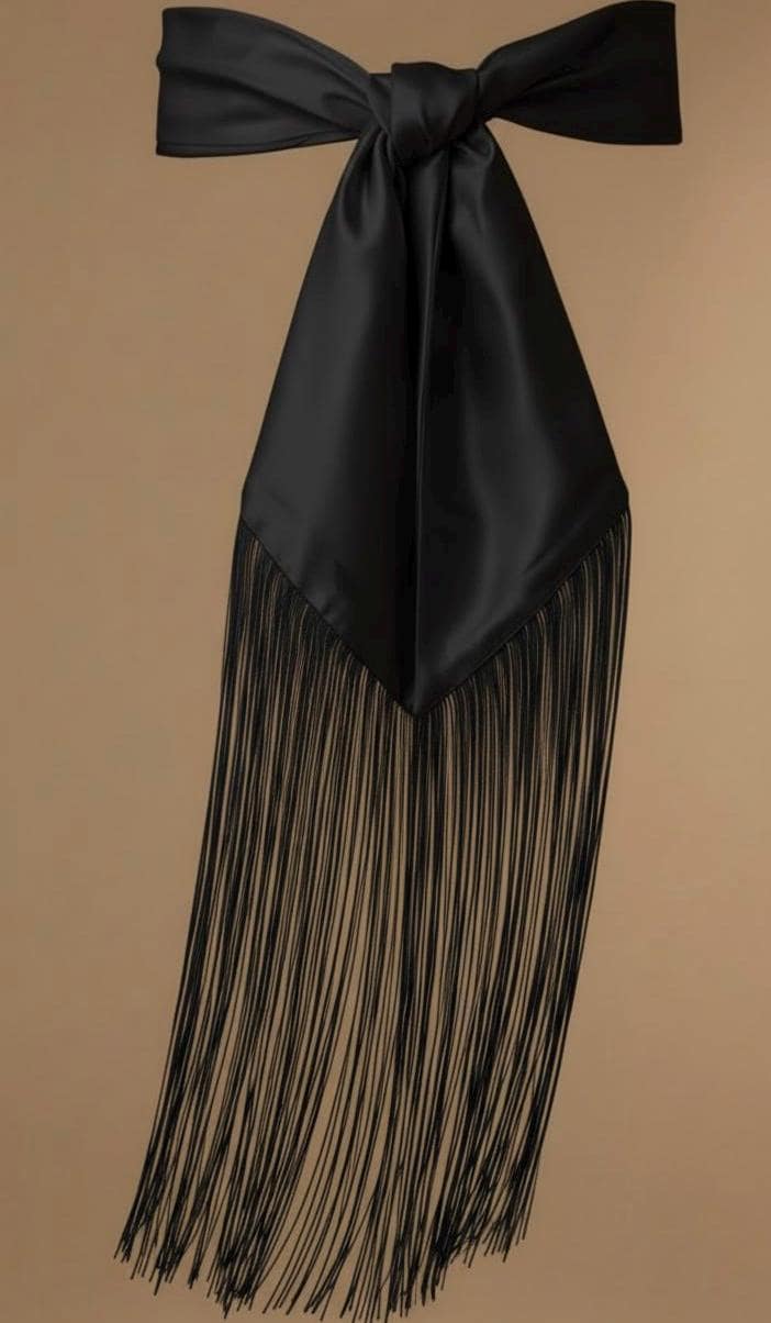 Silk Fringe Flecolet Belt