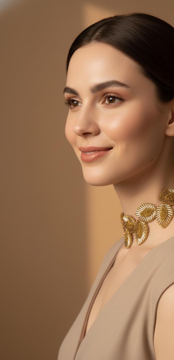 Leaf Choker Necklace