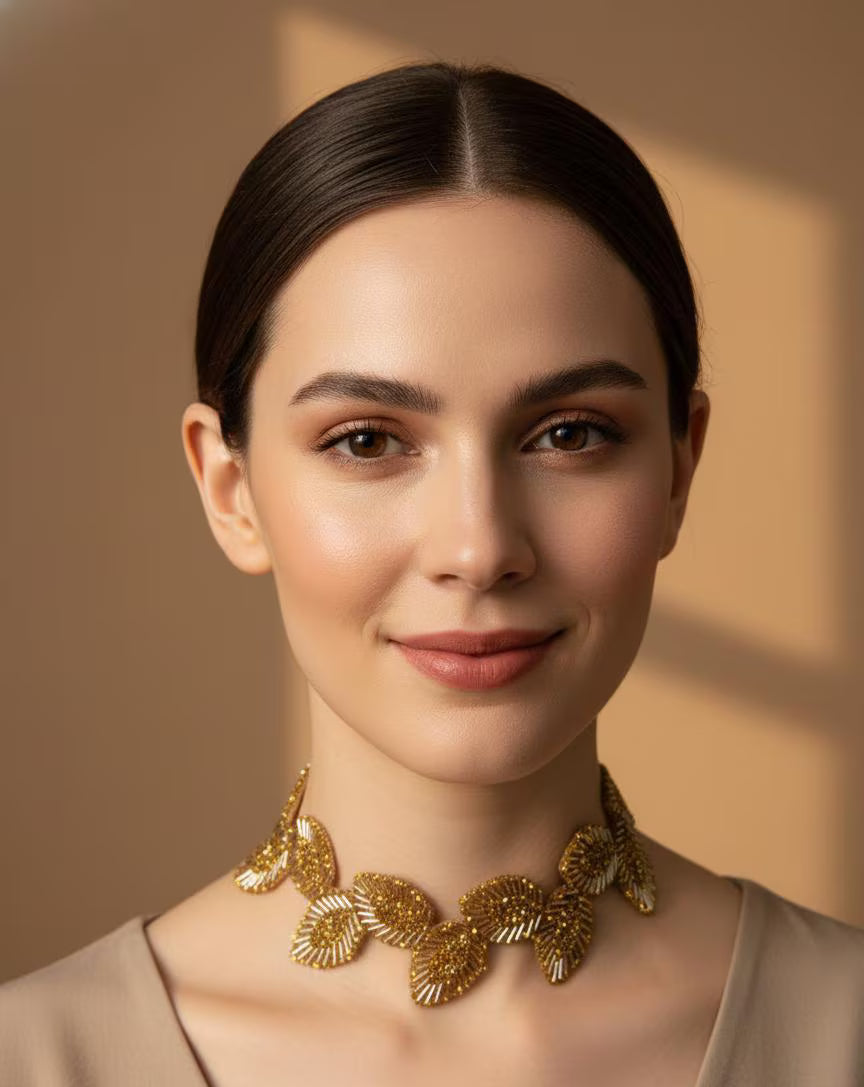 Leaf Choker Necklace